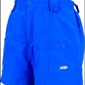 Size 28 blue AFTCO shorts 5 inch inseam